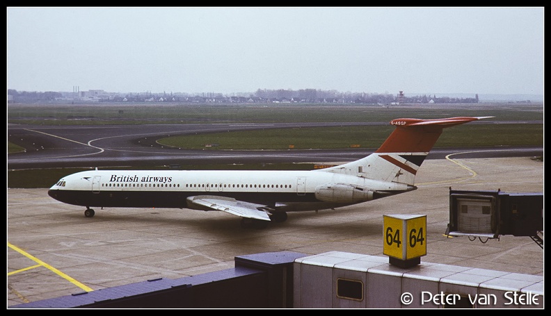 19780302 BritishAirways VC10-1151 G-ASGP  EDDL 05041978