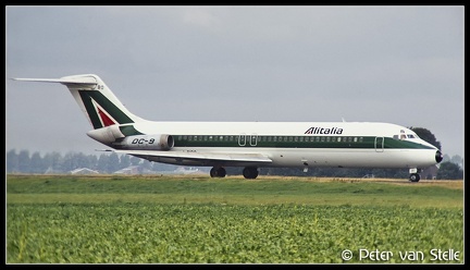 19790807 Alitalia DC9-32 I-DIBO  AMS 03081979
