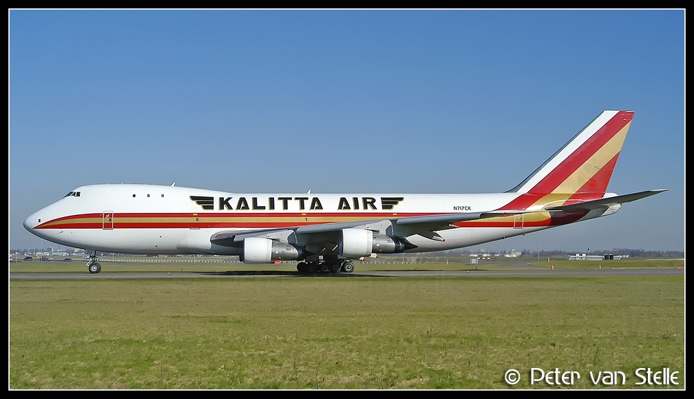 1004273 KalittaAir B747-200F N717CK  AMS 20022004