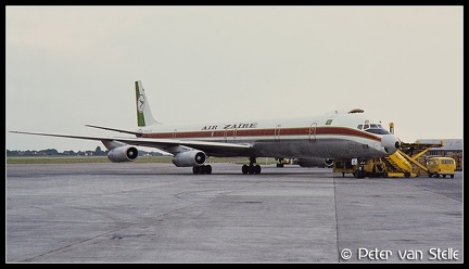 19791205 AirZaire DC8-63CF 9Q-CLH  MST 15081979
