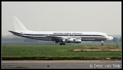 19791307 BritishCargoAirlines DC8-54F G-BDHA  MST 14101979