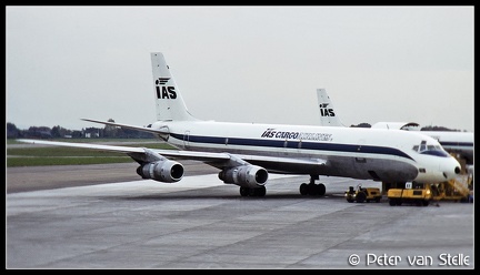 19791306 IASCargoAirlines DC8-55F G-BSKY  MST 14101979