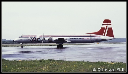 19790606 TransmeridianAirCargo CL44-D4 G-AXAA  MST 15061979