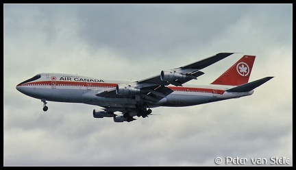 19800823 AirCanada B747-200 C-GAGA  LHR 18071980
