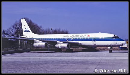 19830107 BursaAirlines DC8-52 TC-JBZ  MST 12031983