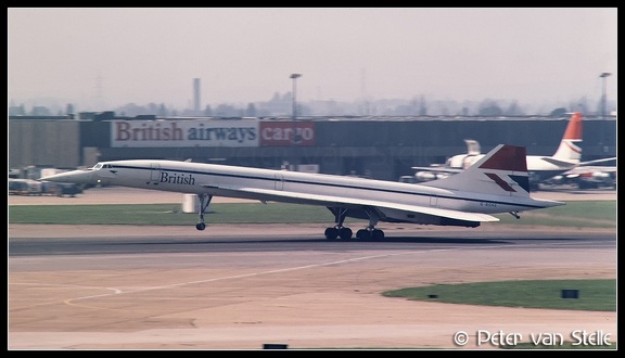 19801207 BritishAirways CONC G-BOAE  LHR 25071980