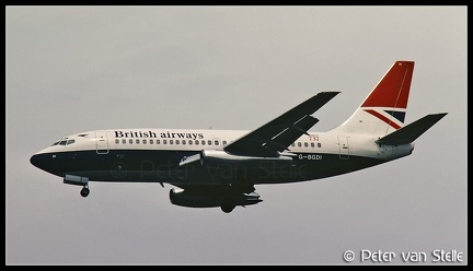 19801113 BritishAirways B737-236 G-BGDI  LHR 23071980