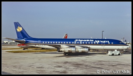 19920641 HispaniolaAirways DC8-52 N819SL  KMIA 15051992