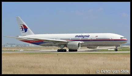 2004172 Malaysia B777-200 9M-MRD  FRA 30082008