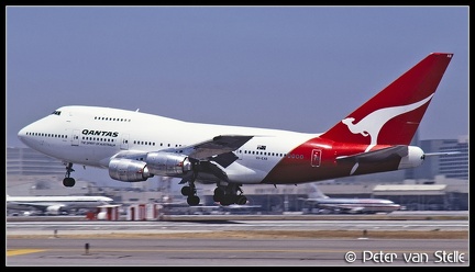 19891110 Qantas B747SP-38 VH-EAB  LAX 17061989