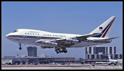 19891808 ChinaAirlines B747SP N4508H  LAX 26061989