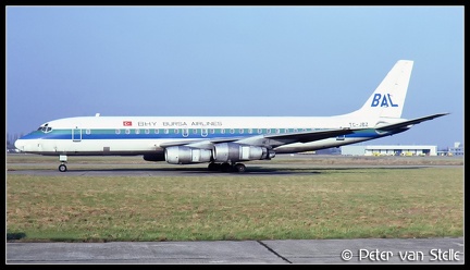 19820121 BursaAirlines DC8-52 TC-JBZ  MST 13021982