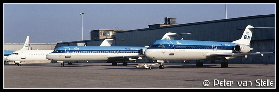 19900217    overview-Fokker100s AMS 18031990