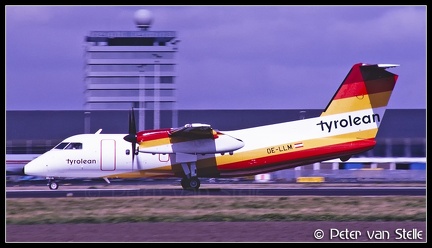 19900434 Tyrolean DHC8 OE-LLM  AMS 16041990