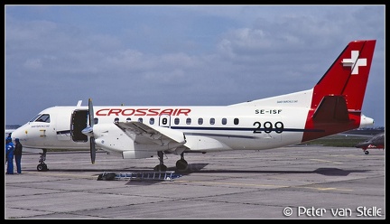 19830702 Crossair SF340A SE-ISF prototype LBG 26051983