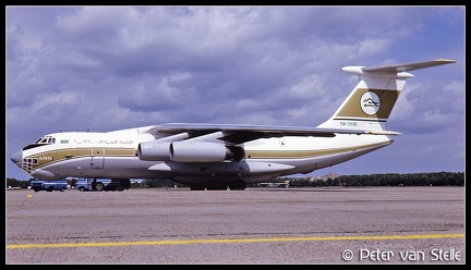 19911208 LibyanArabAirlines IL76TD 5A-DNB  RTM 29061991