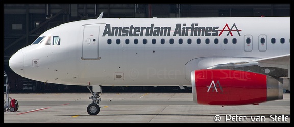 2003669 AmsterdamAirlines A320 PH-AAX nose AMS 24072008