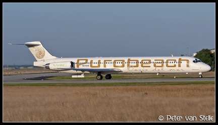 2004429 FlyExcellent MD80 SE-DJE Purobeach-colours  FRA 30082008