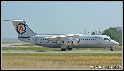 2004114 AlbanianAirlines BAe146 ZA-MEV  FRA 30082008