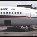 19921906 DanAir B737-400 G-BVNO nose LGW 25071992