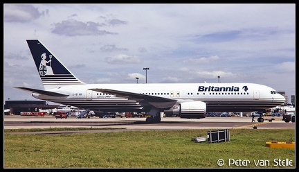 19921904 Britannia B767-200ER G-BYAB  LGW 25071992