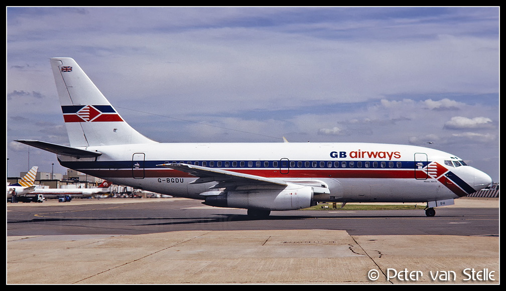 19921910 GBAirways B737-236 G-BGDU  LGW 25071992
