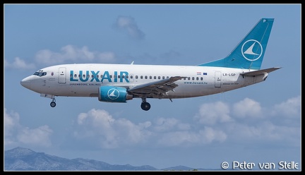 3006322 Luxair B737-500 LX-LGP  RHO 26062009