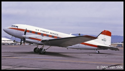 20000713 USForestService DC3T N115Z  TUS 08022000