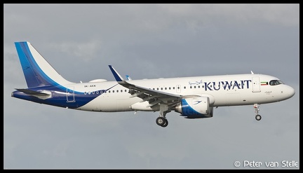 20211121 125405 6116850 Kuwait A320N 9K-AKN  AMS Q2-Recovered