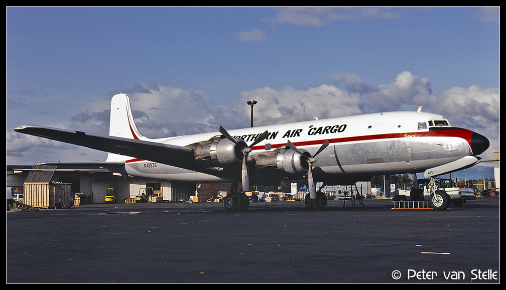 19921516 NorthernAirCargo DC6 N43872  ANC 16061992