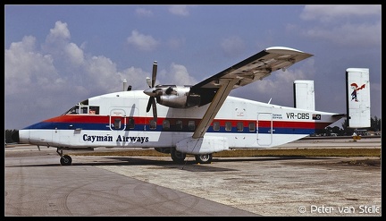 19920701 CaymanAirways SD330-200 VR-CBS  OPF 15051992