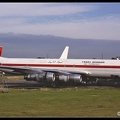 19861836 Trans Arabian Air Transport DC8 ST-AJR  STN 24101986