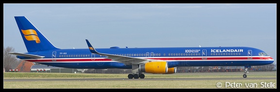 20220213 125038 6117494 Icelandair B757-300W TF-ISX 100-years-colours AMS Q2