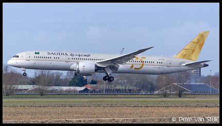 20220215 130342 6117645 Saudia B787-9 HZ-ARE 75-years-colours AMS Q2