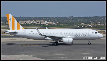 20220702 162722 6121061 Condor A320W LZ-FBK yellow-stripes-tail PMI Q2
