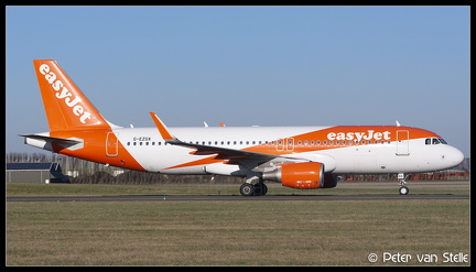 20220227 172018 6117943 Easyjet A320W G-EZOX  AMS Q1
