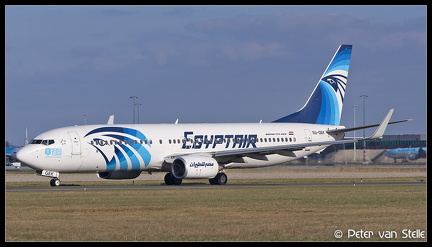 20220306 170259 6118133 Egyptair B737-800W SU-GEK WorldYouthForum-sticker AMS Q2