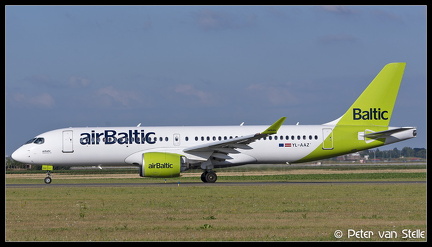 20220807 190059 6121874 AirBaltic A220-300 YL-AAZ  AMS Q2