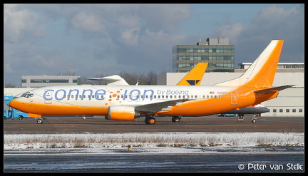 1000002 Boeing B737-400 N60669 ConnexionByBoeing-colours AMS 31012003