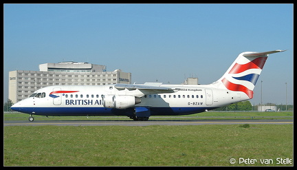 1005132 BritishAirways BAe146-RJ100 G-BZAW  CDG 24042004