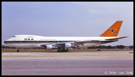 19961833 SouthAfricanAirways B747-200 ZS-SAP  BKK 09121996