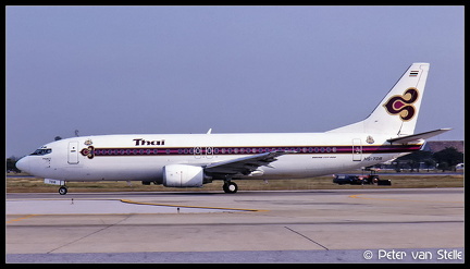19961914 Thai B737-400 HS-TDB  BKK 09121996