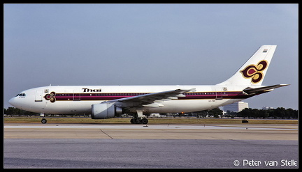 19961927 Thai A300B4-600R HS-TAB  BKK 09121996