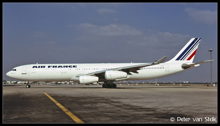 19962020 AirFrance A340-300 F-GLZG  BKK 11121996