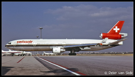 19962023 Swissair MD11 HB-IWG  BKK 11121996
