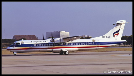 19962117 BangkokAir ATR72-200 HS-PGB  BKK 11121996