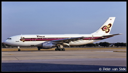 19962122 Thai A300B4-203 HS-THX  BKK 11121996
