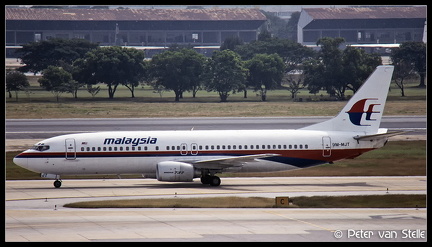 19961808 Malaysia B737-400 9M-MJT  BKK 09121996