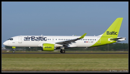 20230607 185852 6126457 AirBaltic A220-300 YL-ABP  AMS Q2