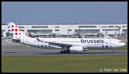 20230415 102921 6126230 BrusselsAirlines A330-300 OO-SFX new-colours BRU Q2